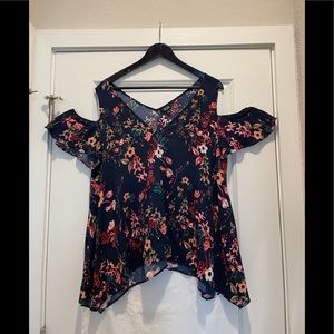 A.n.a   Cold Shoulder Top